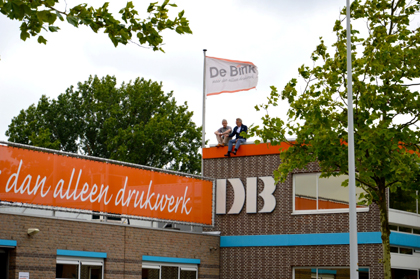 De Bink Printing company, located in Leiden, Dutch